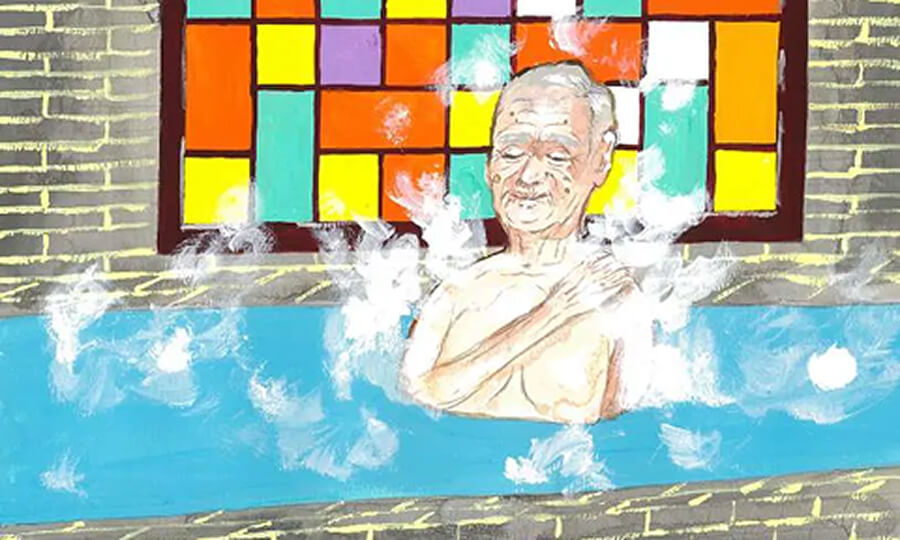 お風呂はホテルのSPA気分