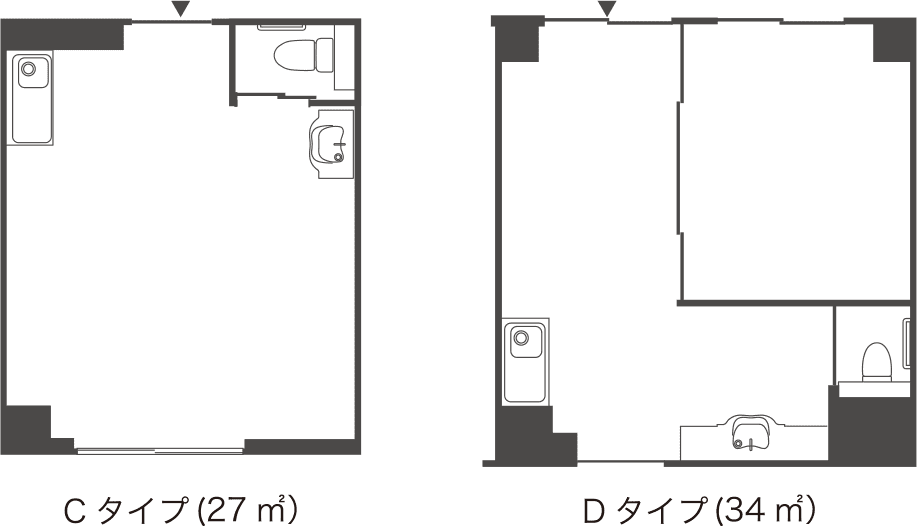 2人用間取り